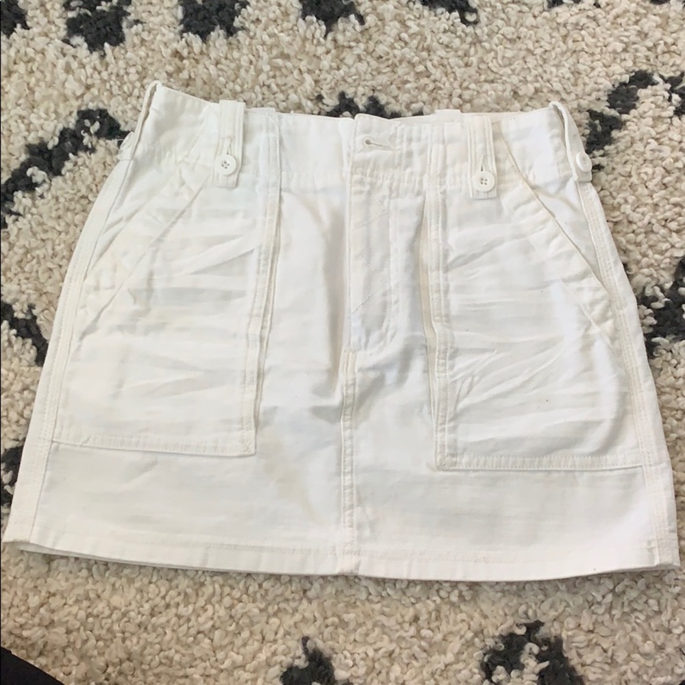 Free People white mini skirt - size 0